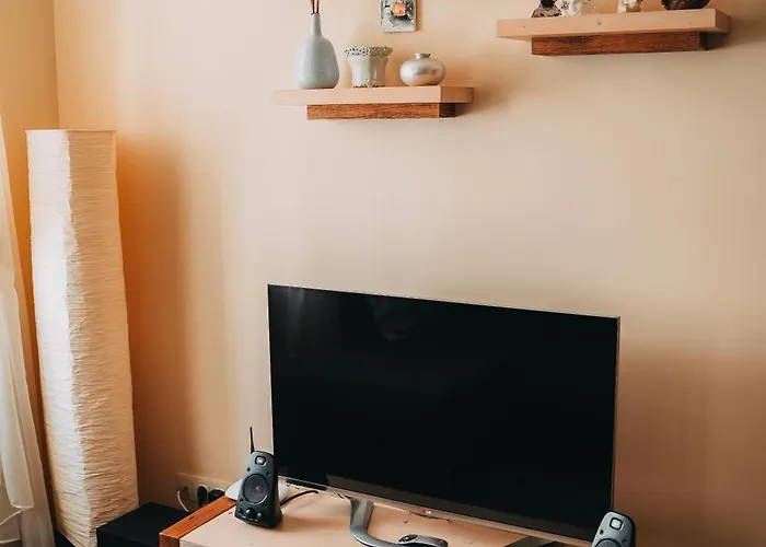 Family In Center And Free Parking